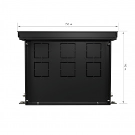 Конвектор внутрипольный Royal Thermo ATRIUM-190/250/1300-DG-U-BL