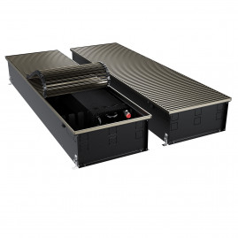 Конвектор внутрипольный Royal Thermo ATRIUM TURBO-190/400/2800-DG-U-DB